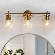 Naturestrl 3-Light Brass Vanity Light