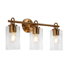 Naturestrl 3-Light Brass Vanity Light