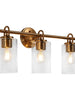 Naturestrl 3-Light Brass Vanity Light