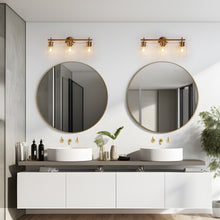 Naturestrl 3-Light Brass Vanity Light