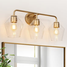 Yefeseki 3-Light Gold Vanity Light