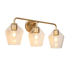 Yefeseki 3-Light Gold Vanity Light