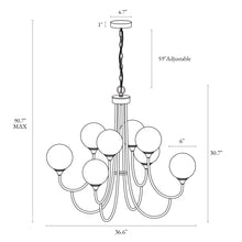 Swarachic 8-Light Chandelier