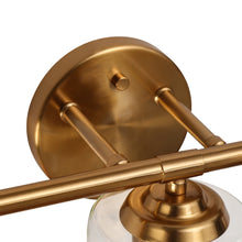 Sauvignon 3-Light Brass Vanity Light