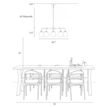 Aladarimostinin 5-Light Large Gold Chandelier