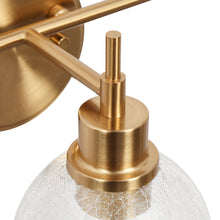 Mirabellisation 3-Light Brass Vanity Light