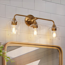 Fuscopotra 3-Light Gold Vanity Light