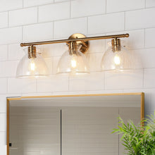 Vodralyllo 3-Light Gold Vanity Light