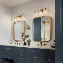 Vodralyllo 3-Light Gold Vanity Light