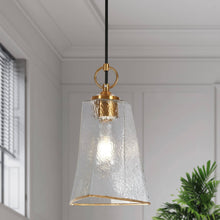 Sallingboe 1-Light 7" Brass Modern Cone Pendant Light Fixtures