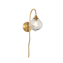 Temporaneo 1-Light Modern Gold Glass Armed Cone Wall Sconces