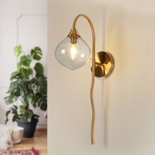 Temporaneo 1-Light Modern Gold Glass Armed Cone Wall Sconces