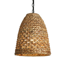 Holophankton 13" Rattan Pendant Light
