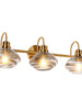 Isaakios 3-Light Gold Vanity Light