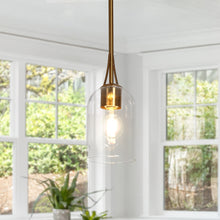 Contrapeso 1-Light 5" Brass Modern Pendant Light Fixtures