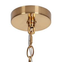 Jessaes 12-Light 36" Modern Brass Chandelier, Candlestick