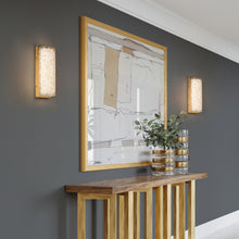 Solarithos 1-Light Modern Gold with Crystal LED Wall Sconces