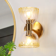 Jalebess 2-Light Brass Vanity Light