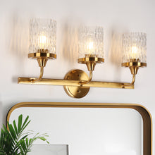 Banswara 3-Light Brass Vanity Light