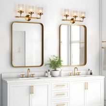 Banswara 3-Light Brass Vanity Light