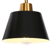 Halopeepa 3-Light Black and Gold Vanity Light