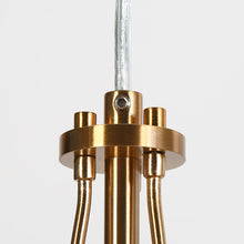 Letophafos 1-Light 4.5" Brass Modern Cylinder Pendant Light Fixtures