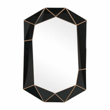Black and Gold Mirror