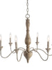 Amber 6-Light Chandelier 399.99