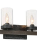 Rayuela 2-Light Wood Vanity Light