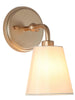 Capaneusnoien 1-Light Modern Gold Fabric Cone Wall Sconces