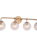 Thalictrum 2-Light Gold Vanity Light