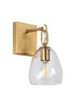 Blobfish 1-Light Gold Vanity Light