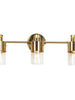 Iphigenia 3-Light Brass Vanity Light