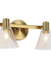 Kendyleigh 4-Light Brass Vanity Light