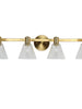 Kendyleigh 2-Light Brass Vanity Light