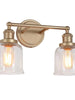 Hengrava 2-Light Gold Vanity Light