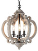 Joanthan Solid Natural Aged Wood Lantern 256.99