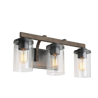 Sturgeon 3-Light Rust Vanity Light