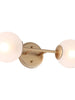 Triggerfish 2-Light Gold Vanity Light