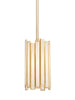 LNC Modern Gold Cylinder Pendant 139.99