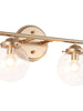 Laconchaln 2-Light Gold Vanity Light