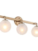 Lanziin 3-Light Gold Vanity Light