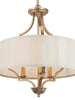 LNC Gold Drum-shaped Metallic Hanging Pendant- 3 Lights 219.99