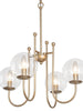 Lauren 4-Light Chandelier 