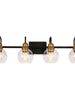 Whiting 4-Light Bronze Vanity Light