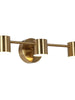 Selaginella 3-Light Brass LED Vanity Light