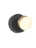 Nelly 1-Light Modern Black and Gold LED Wall Sconces