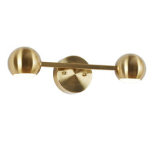 Stellevernic 2-Light Brass LED Vanity Light