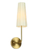 Ananau 1-Light Modern Gold Fabric Wallchiere Wall Sconces