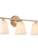 Galateia 3-Light Gold Vanity Light